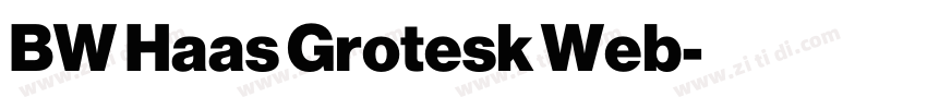 BW Haas Grotesk Web字体转换 BW Haas Grotesk Web字体转换